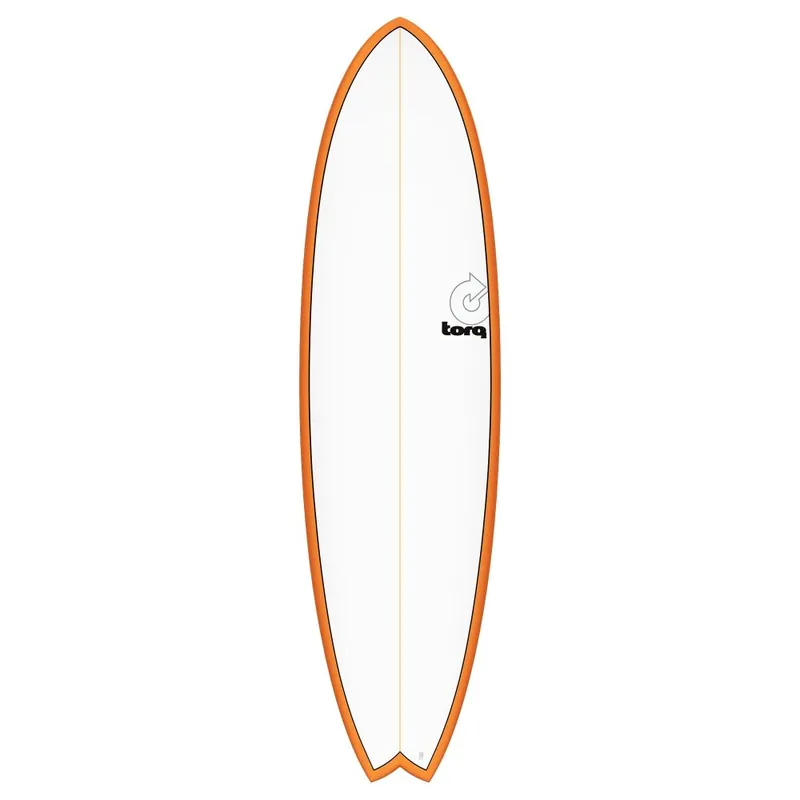 Expressversand Surfboard TORQ TET 7.2 MOD Fish Orange Rail