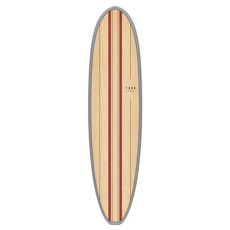 Rabatt Surfboard TORQ Epoxy TET 7.4 V+ Funboard Wood