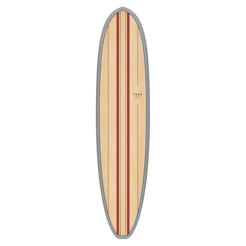 Surfboard TORQ Epoxy TET 8.2 V+ Funboard Wood Finale Aktion