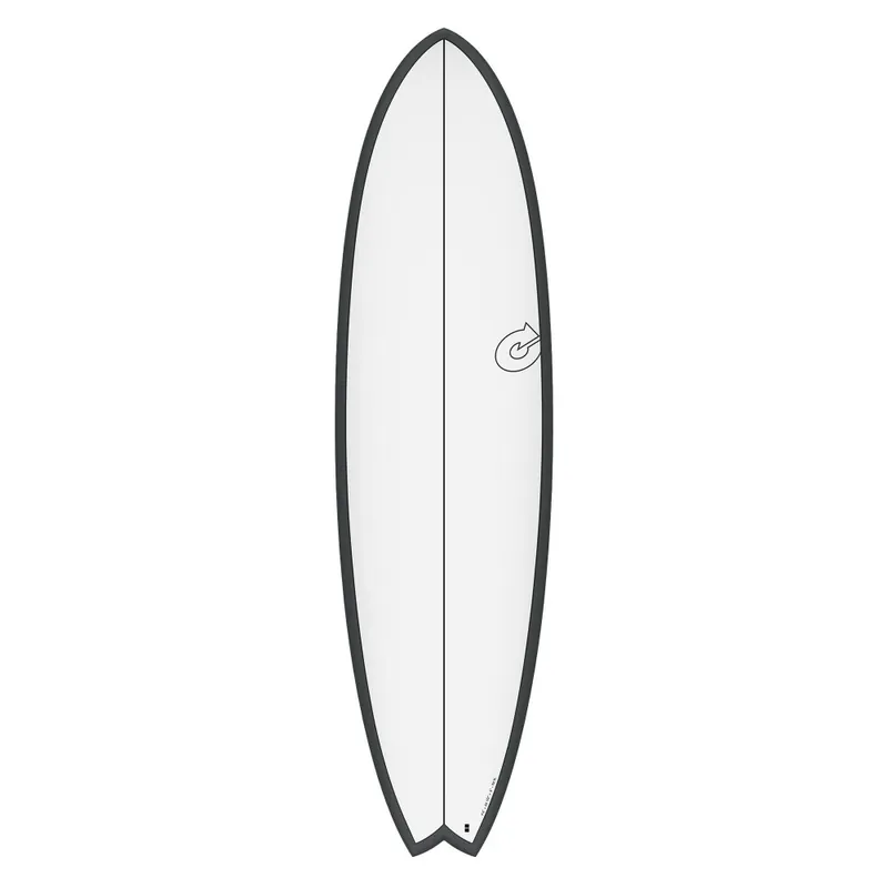 Neue Ware Surfboard TORQ Epoxy TET CS 7.2 Fish Carbon Grau