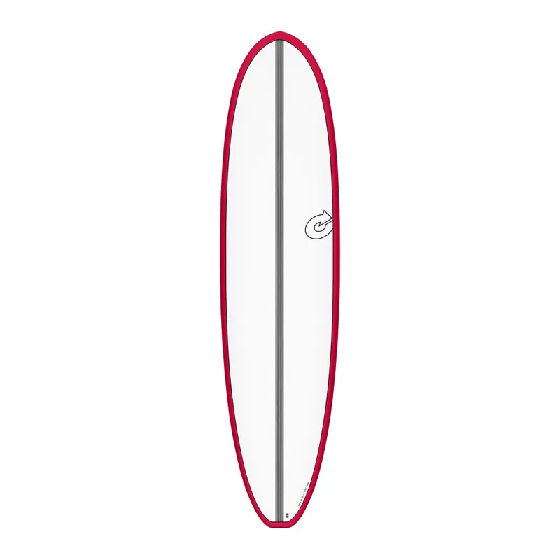 Garantierte Lieferung Surfboard TORQ Epoxy TET CS 7.8 V+ Fun Carbon Rot