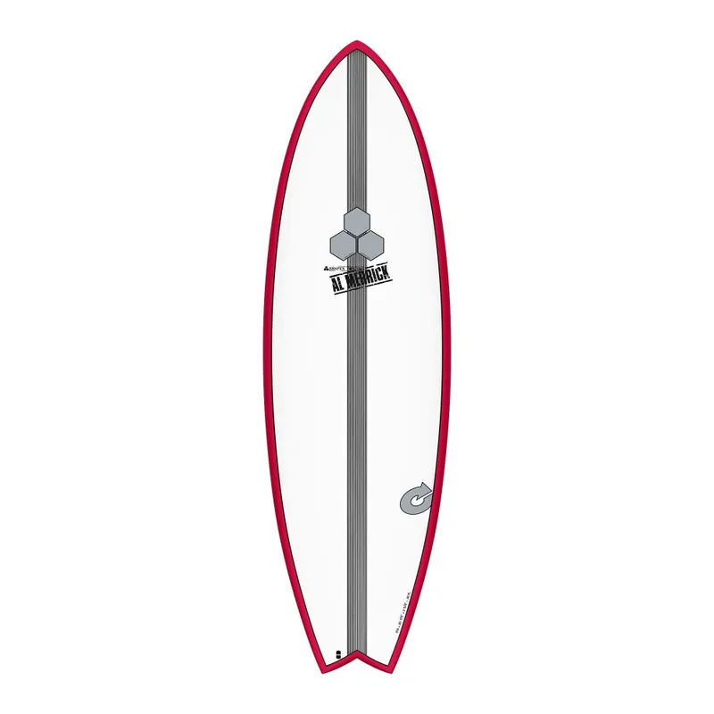 Surfboard CHANNEL ISLANDS X-lite PodMod 6.2 Rot Top-Seller