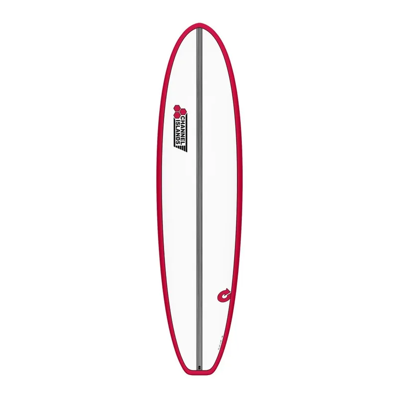 Surfboard CHANNEL ISLANDS X-lite Chancho 7.6 Rot Wochenendangebot