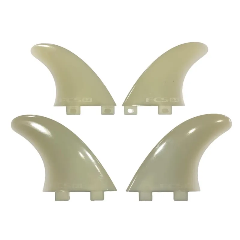 FCS M-7 Natural GF Quad Fin Set (L) Neue Kollektion