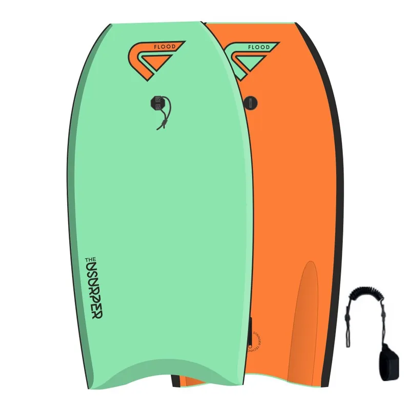 FLOOD Bodyboard Usurper 33 Grün Knallerangebot