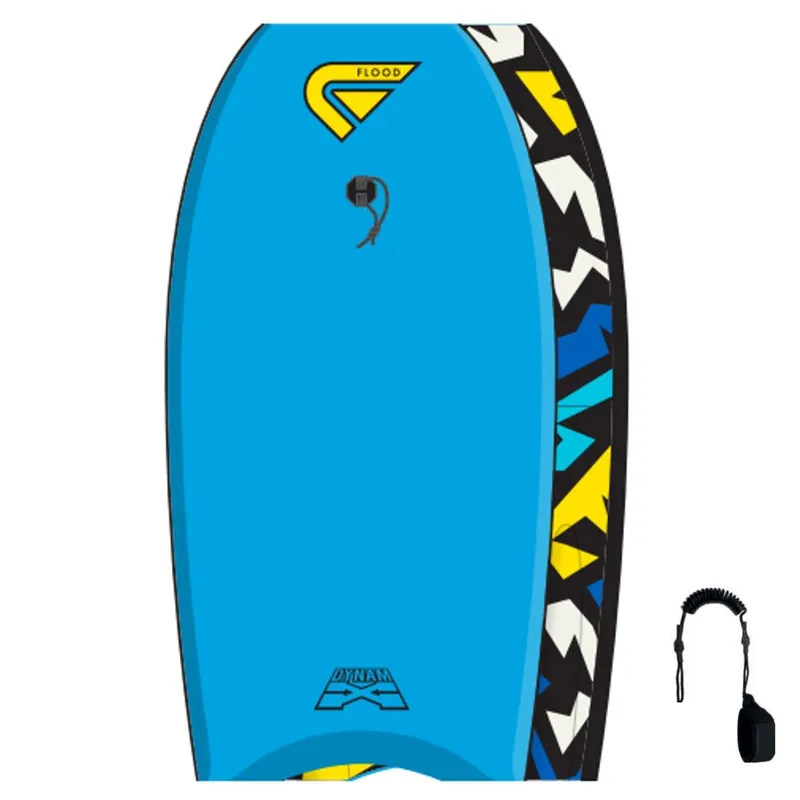 FLOOD Bodyboard Dynamx Stringer 41 Blau Tribe II Bestseller