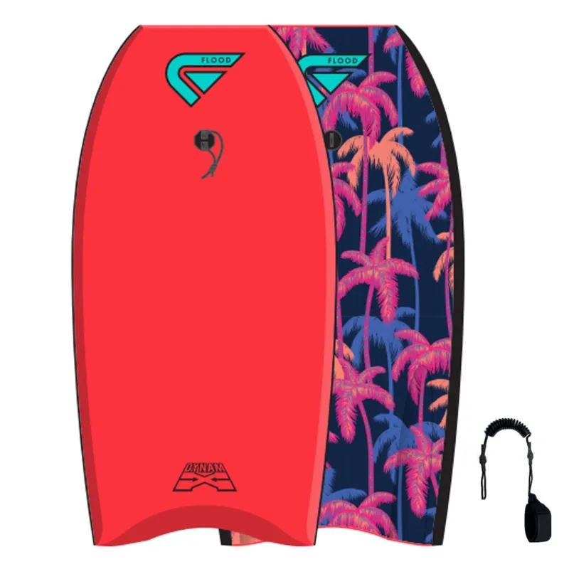 Direktkauf FLOOD Bodyboard Dynamx Stringer 42 Rot Palm II