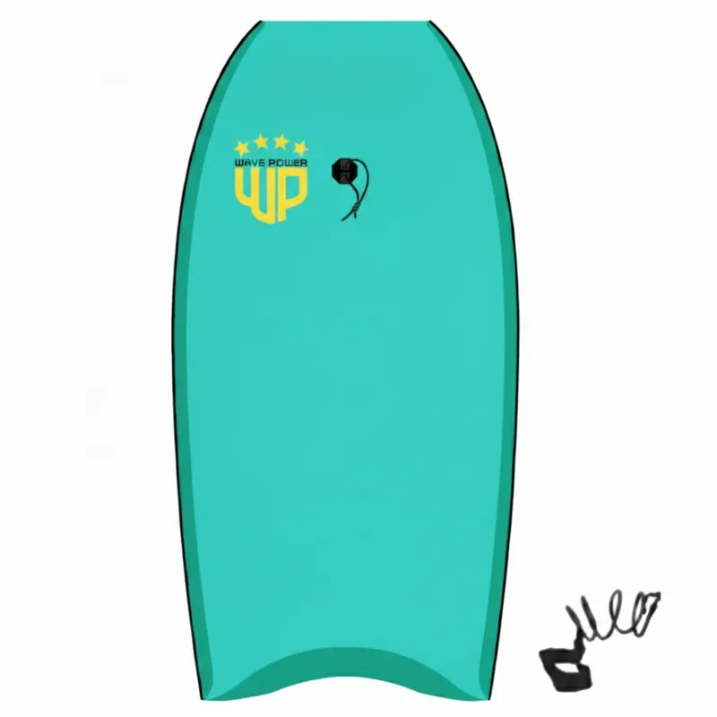 Wave Power Bodyboard Woop 33 Teal Aqua Markenprodukt