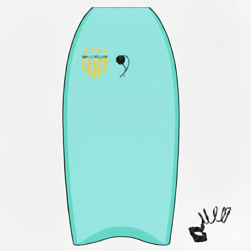 Zertifiziert Wave Power Bodyboard Woop 39 Opal Aqua