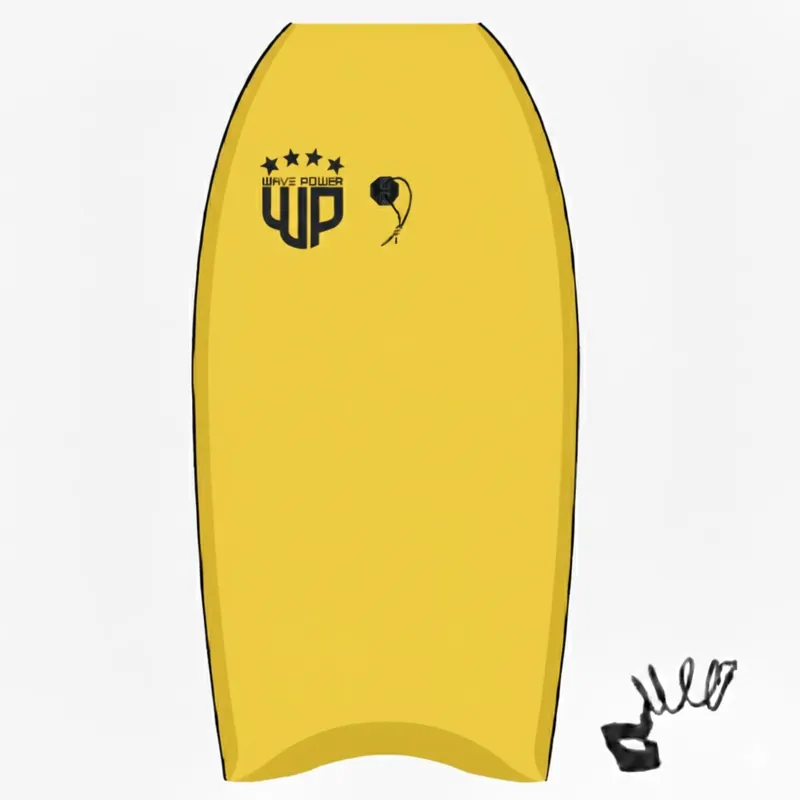 Wave Power Bodyboard Woop 41 Yellow Aqua Versand Am Gleichen Tag