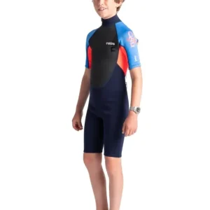 C-Skins Element 3/2 mm Junior Unisex Shorty Neoprenanzug Black Blue JMS (6) Meistverkauft