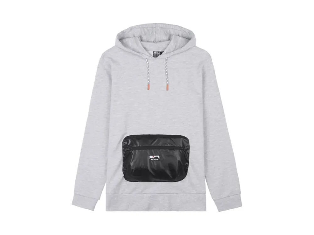 Saisonangebot Picture Organic Clothing Poteck Hoodie Grey Melange