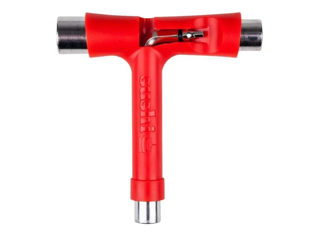 Sonderaktion Sushi Skate Longboard T-Tool TOOL Rot