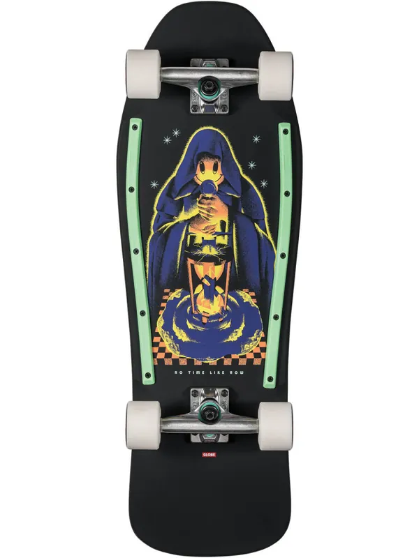 Globe Phantom 31" Longboard Komplettboard Black/ No Time Sichere Zahlung