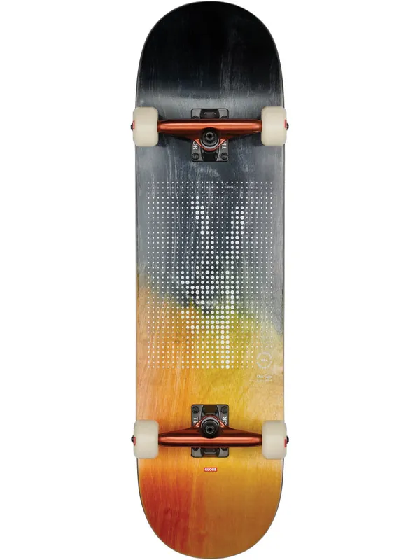 Globe G2 Dot Gain 8.5 Skateboard Komplettboard Peace Günstig