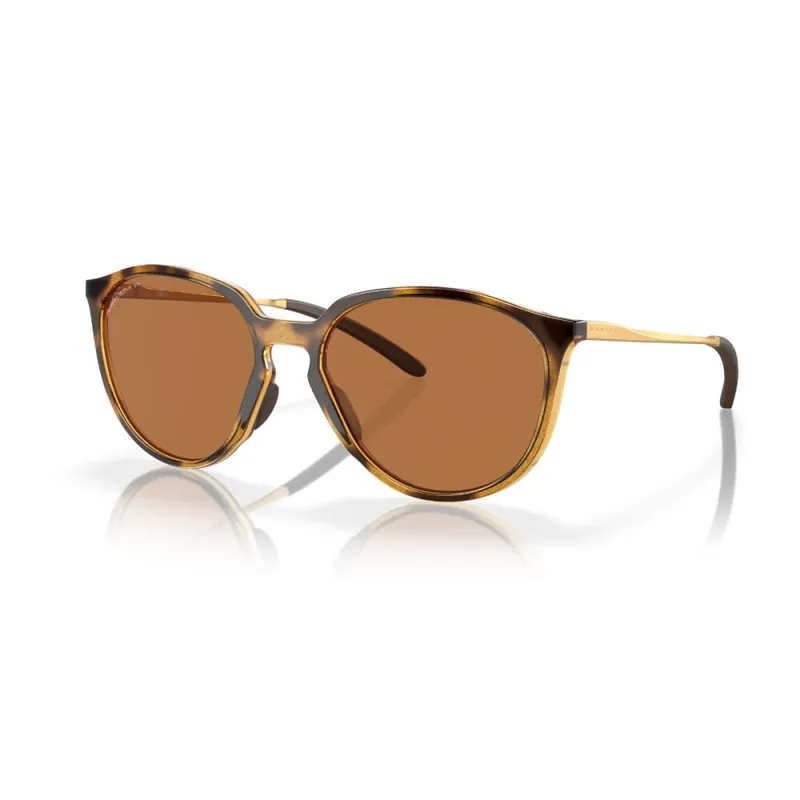 Knallerangebot Oakley Sielo Sonnenbrille Polished Brown Tortoise / Prizm Bronze Polar