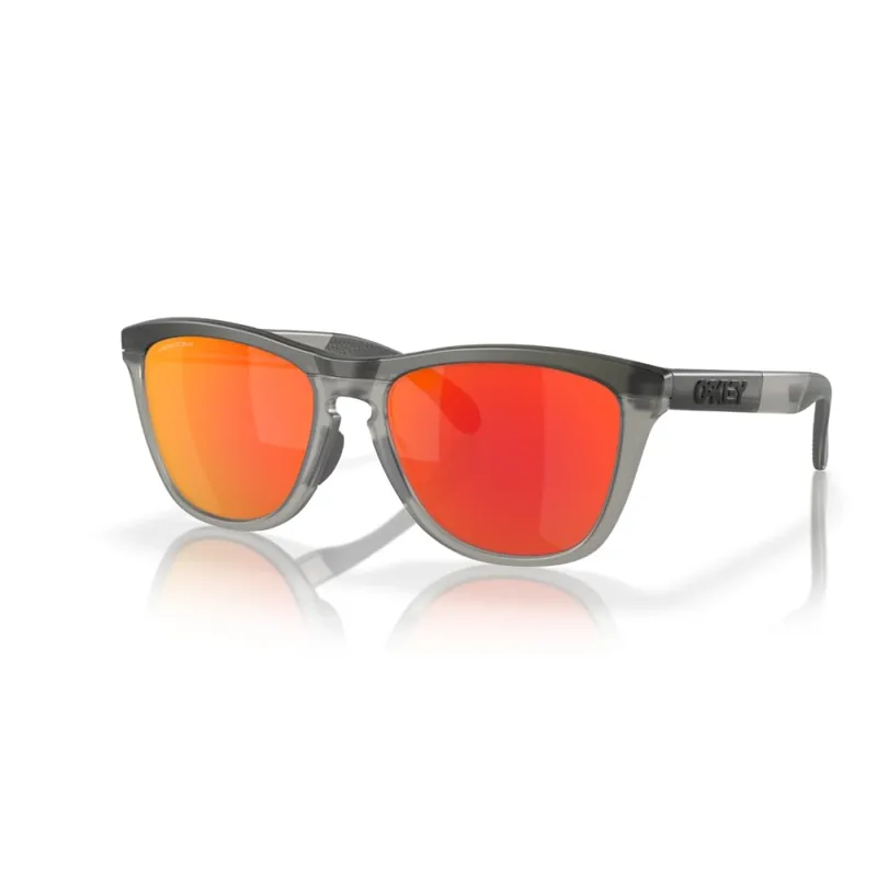 Oakley Frogskins Range Sonnenbrille Matt Grey Smoke/ Grey ink Prizm Ruby Heißes Angebot