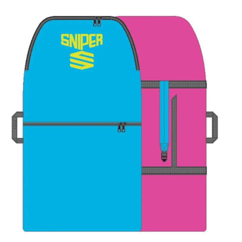 Neu SNIPER Bodyboard Tasche Rucksack Single Cover 80s
