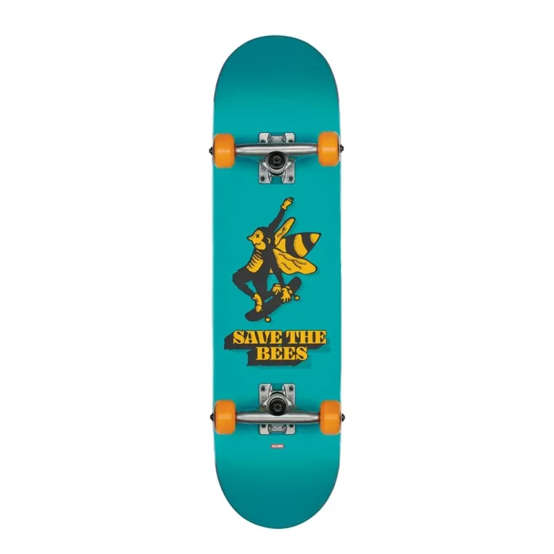 Globe Kids Save The Bees Mid - Blue 7.6 Super-Preis