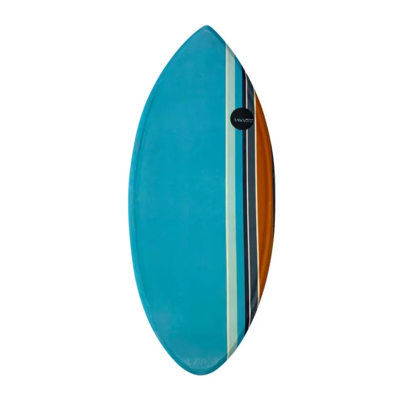 HW-Shapes Waveskim Retro Stripes Skimboard Begrenztes Angebot
