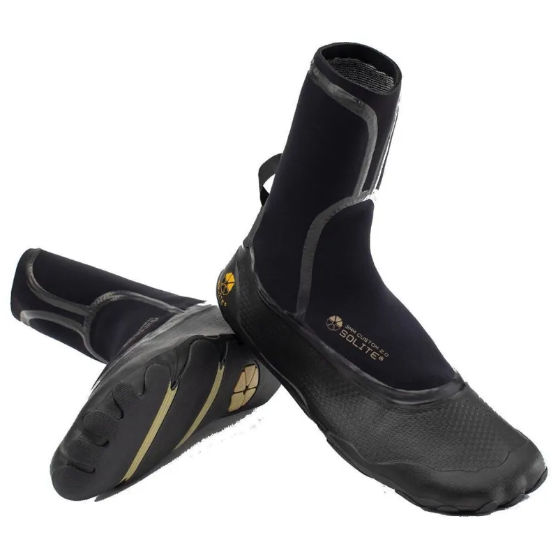 Solite 5mm Custom 2.0 Anpassbarer Neoprenschuh Black/Gum 46 (US12) Preiswert