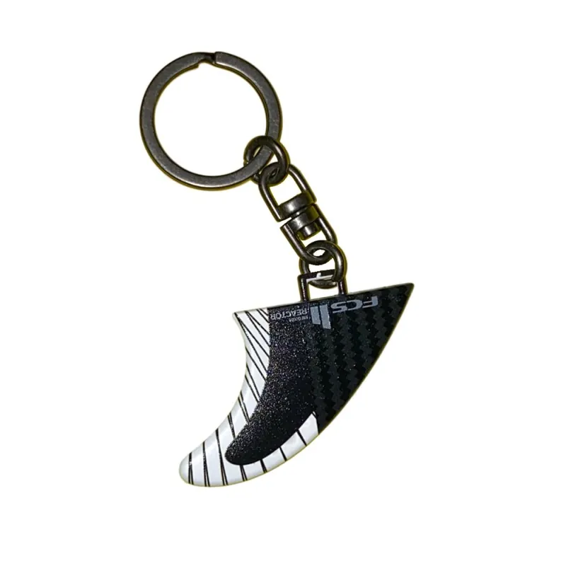 Günstig FCS 2 Fin Key Ring Schlüsselanhänger PC Finne Black 2023 Reactor (schwarz)