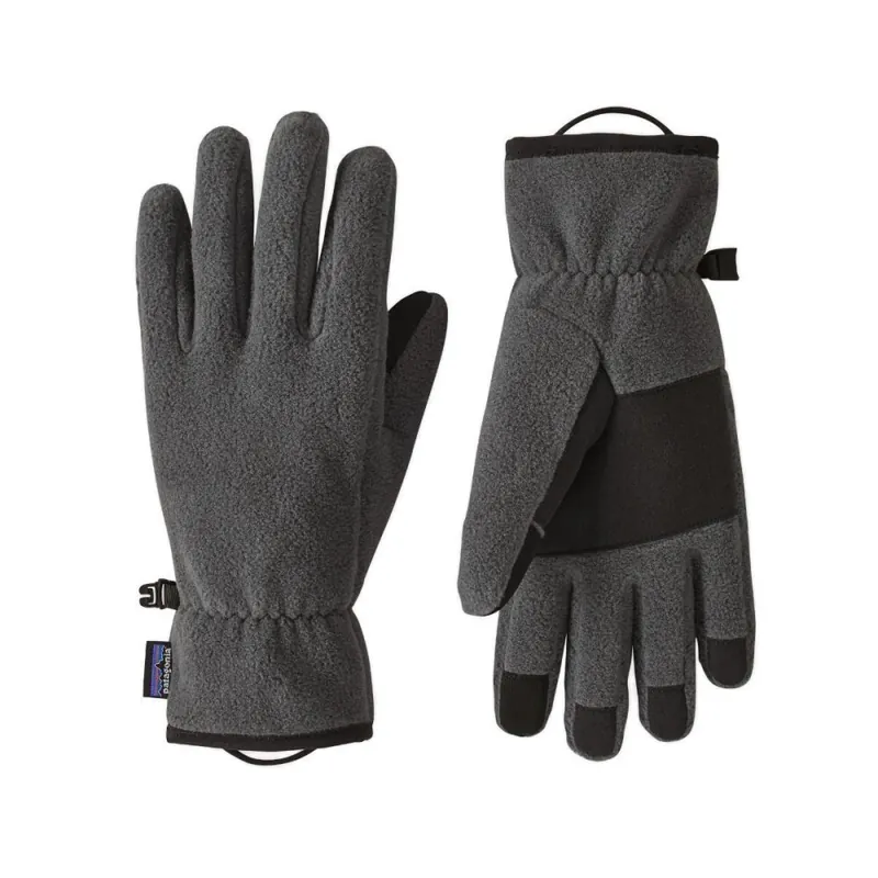 Finale Aktion Patagonia Synchilla Fleece Gloves Forge Grey S