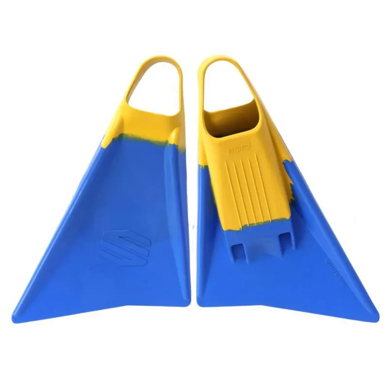Finale Aktion SNIPER Bodyboard Flossen Menace S 38-39 Blau Gelb