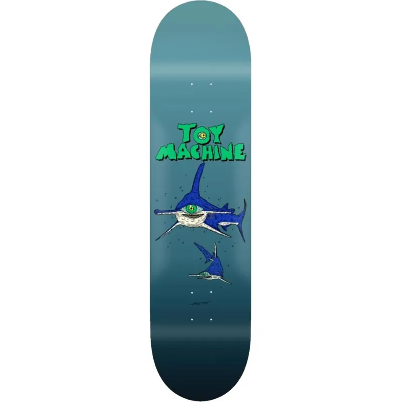 Toy-Machine Skateboarddeck Hirotton Hammerheadt 8.5" Nur Für Kurze Zeit