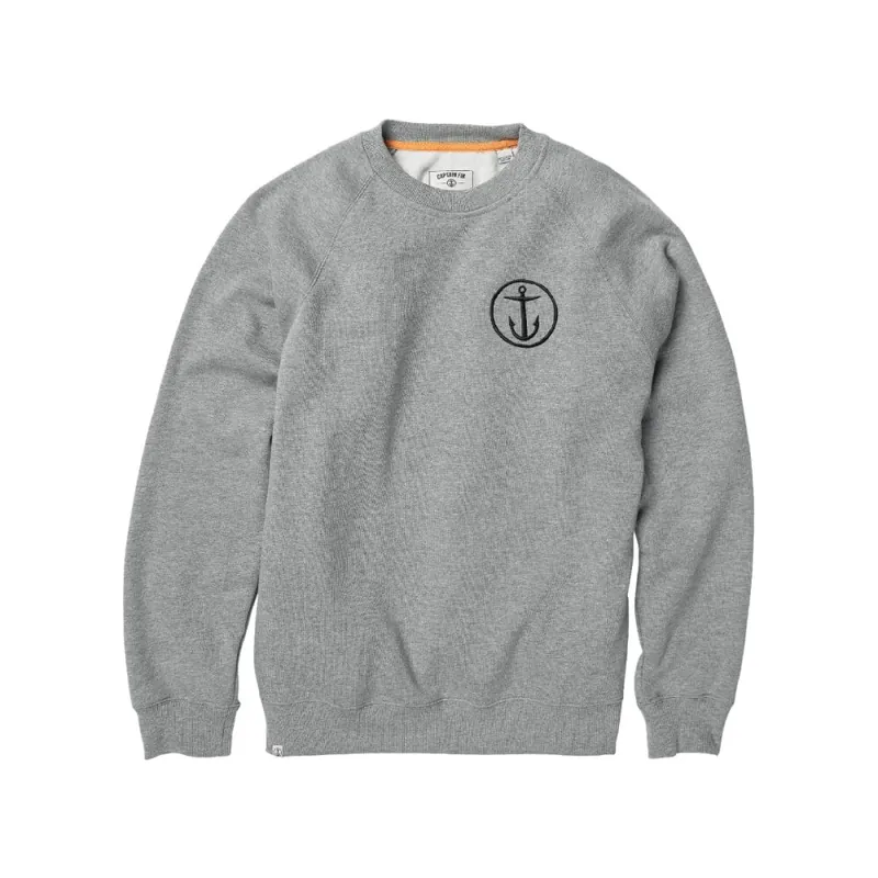 Top-Preis Captain Fin Shweaty Anchor Crew Heather Grey