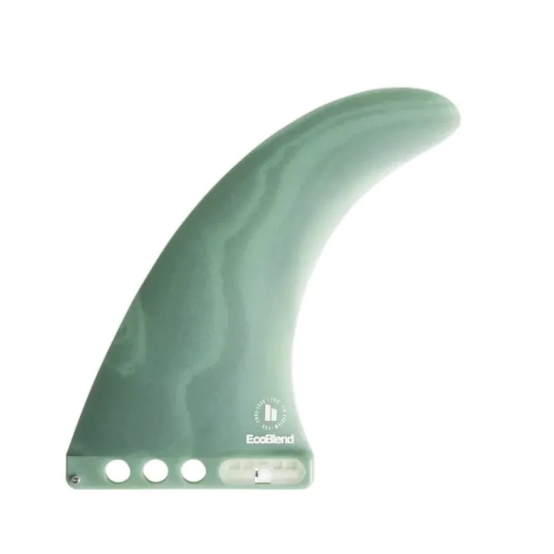 FCS II Connect Neo Eco 9.0" Longboard Finne Tool-less Iceberg Green Nur Heute