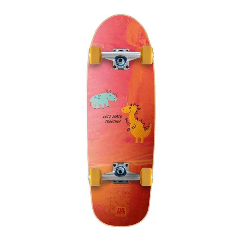 Tricks Dinos 8.25" Complete Kinderskateboard Schnäppchen