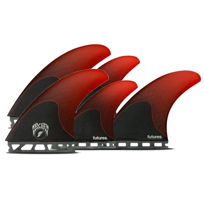 FUTURES Quad Thruster 5 Fin Set Mayhem 3.0 L Honey Mega-Angebot