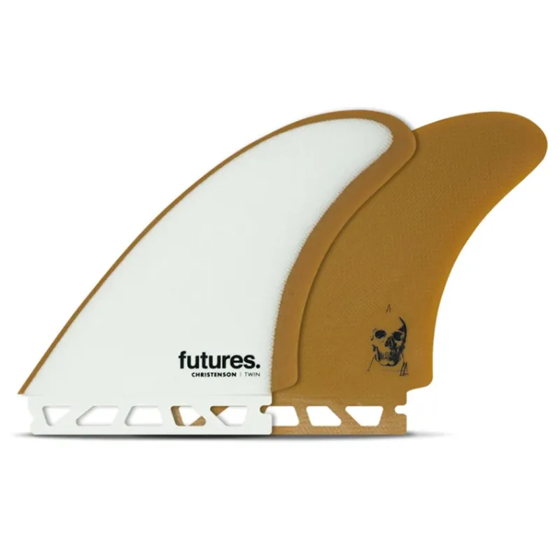 FUTURES Twin Fin Set Christenson Fiberglass Top-Preis