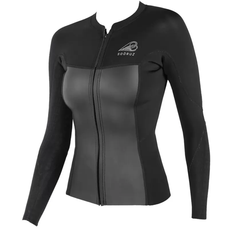 Soöruz Divine Top Zip Jacke 2/1 Black M (38) Neue Kollektion