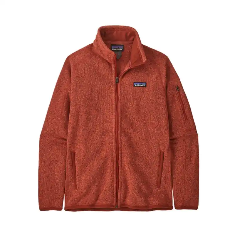 Solange Der Vorrat Reicht Patagonia W´s Better Sweater Jacke Pimento Red M