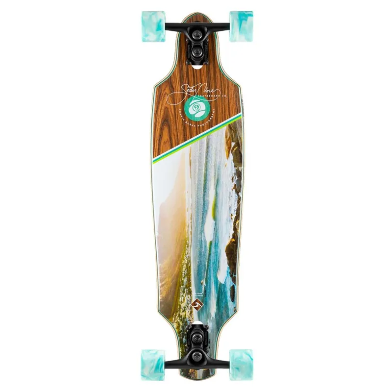 Must-Have Sector 9 Cape Roundhouse Longboard Komplettboard Travice Burke Collection