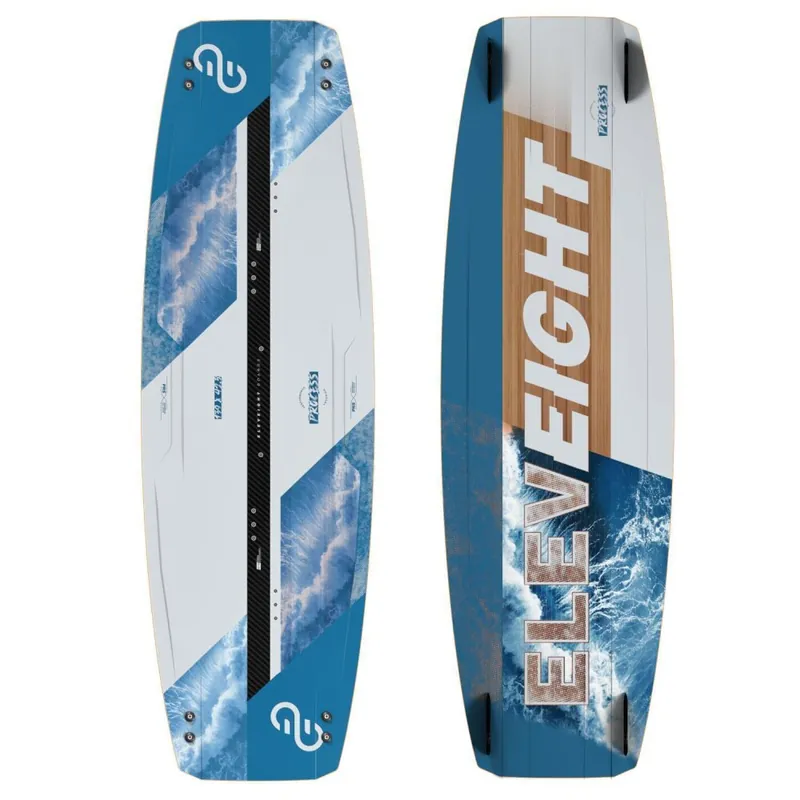 Eleveight Process V8 Freeride Kiteboard (Deck + Fins) 2025 135 x 41cm Meistverkauft