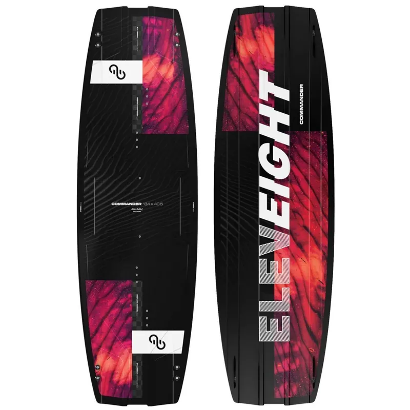 Eleveight Commander AG PRO V2 Kiteboard 2025 (Deck only + Fins) 137 x 41.5cm Mega-Angebot