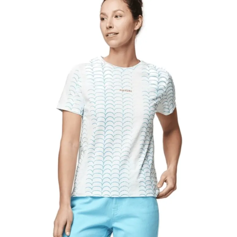 Super-Preis Picture Organic Clothing Aulden Tee Water Stripe Print S