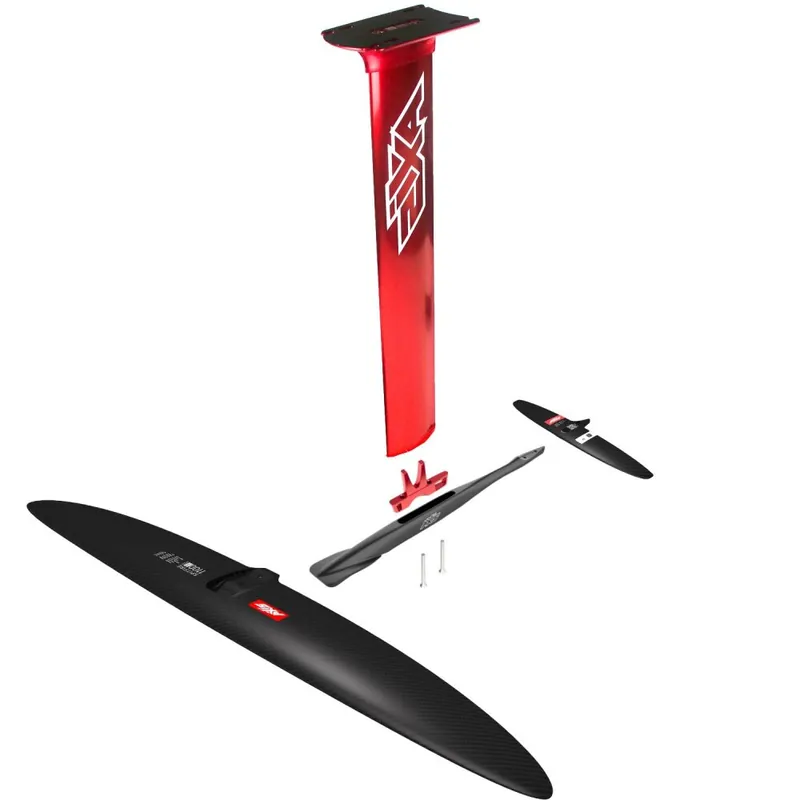 Super-Preis Axis Spitfire Carbon Komplettfoil Set Lightwind 1100 Wing & Downwindset