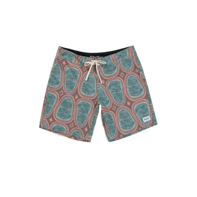Rhythm Vista Trunk Boardshort Rust Meistverkauft