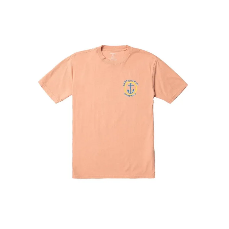 Captain Fin T-Shirt Fun S/S Tee Clay Orange M Top-Seller