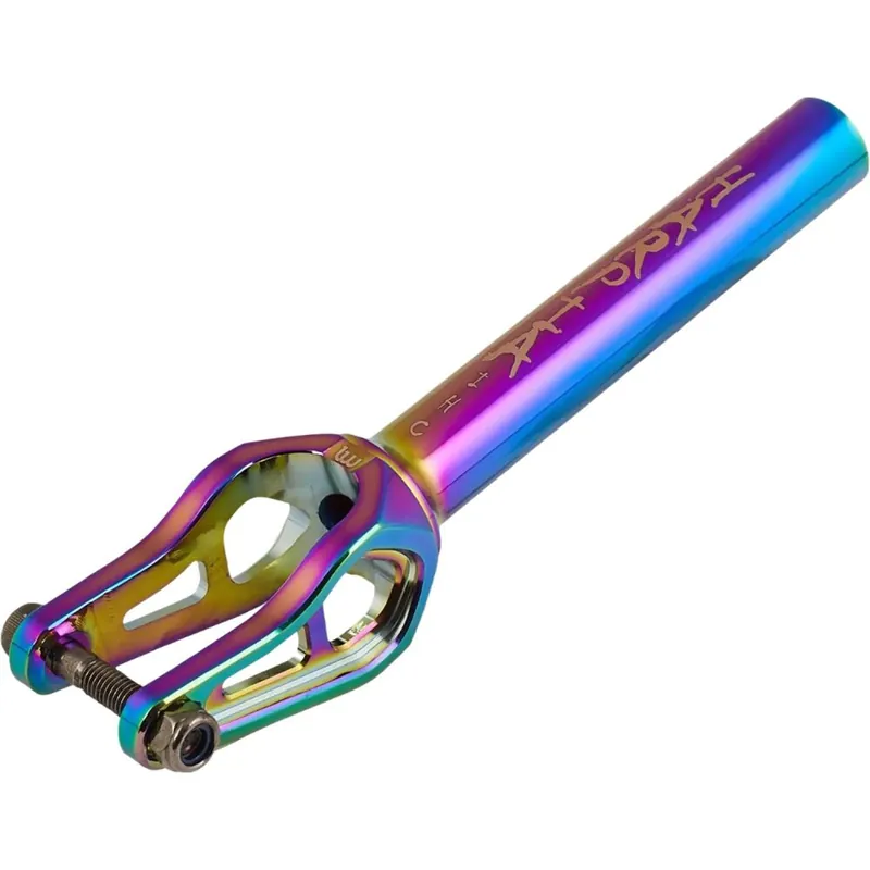 Bestpreis Longway Harpia IHC Stunt Scooter Fork Neochrome