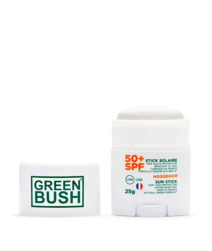 Greenbush Organic SPF50+ Sonnenstick Weiß Stick Solaire Preiswert