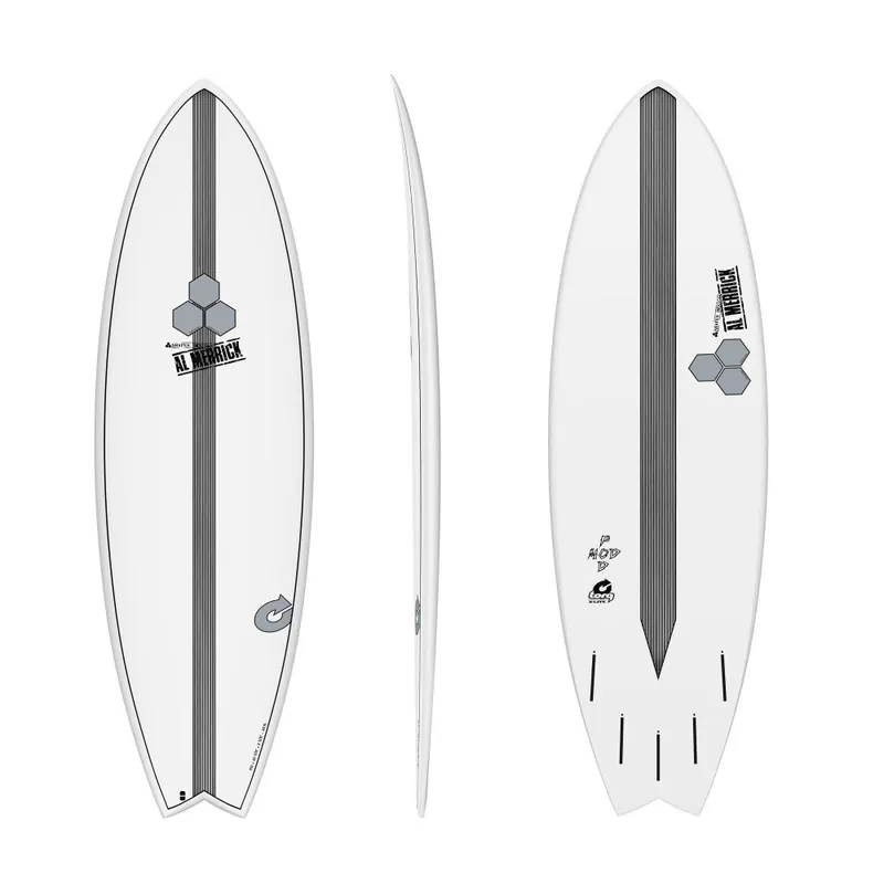 Surfboard CHANNEL ISLANDS X-lite Pod Mod 5.6 weiss Rabatt