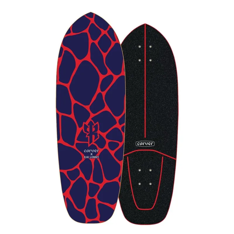 Garantierte Lieferung Carver Skateboards Kai Lenny Lava 31" Surfskate Deck