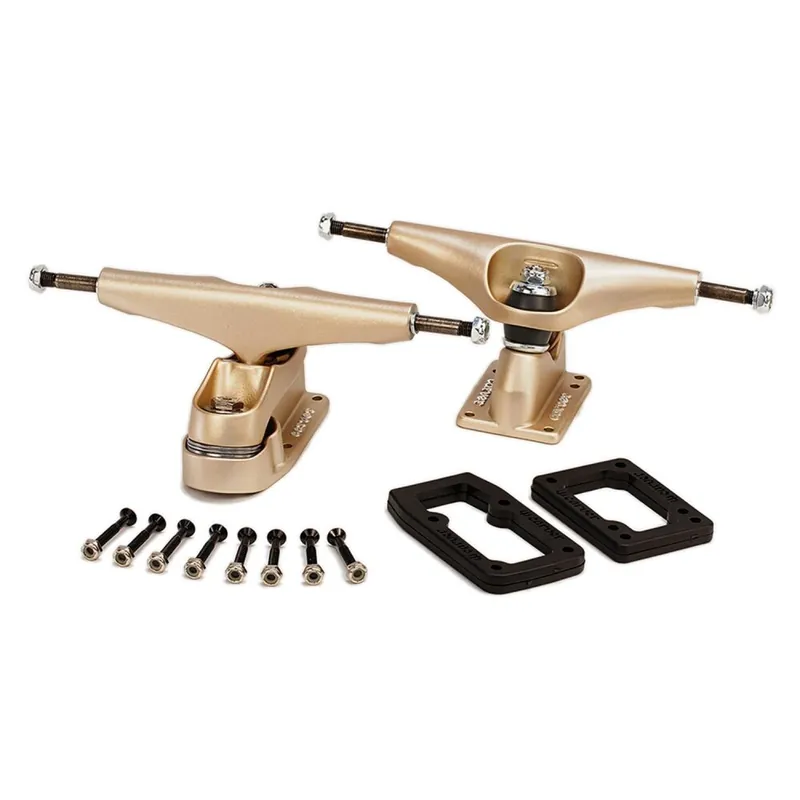 Abverkauf Carver Truck Set C7.4 Front C2.4 Back 9" Bel Air Gold Metallic