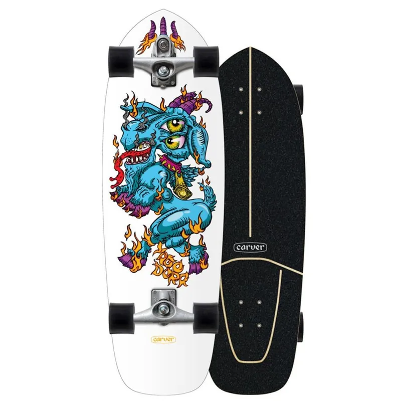 Carver Skateboards Yago Fire Goat 30.75" Surfskate Komplettboard C7 Neue Ware