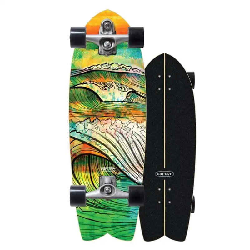 Aktuell Carver Skateboards Swallow Komplett Surfskate 29.5" C7